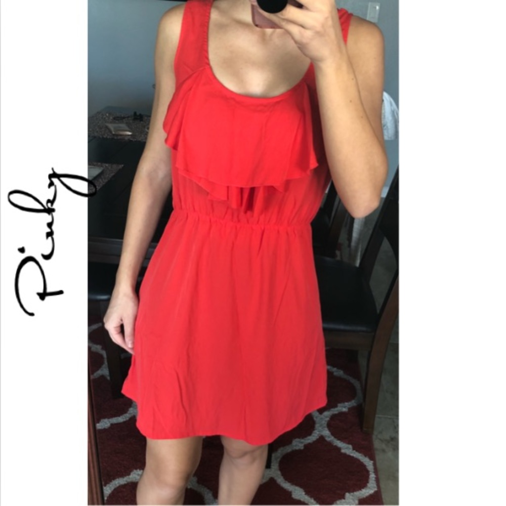 Red Orange Dress